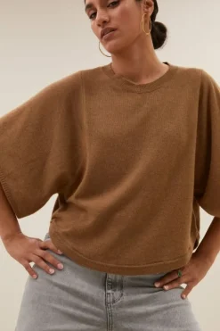By bar Truien*nikkie pullover | camel