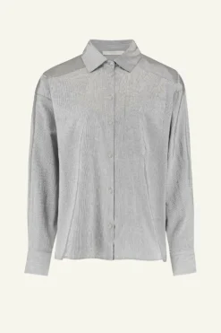 By bar Blouses*nima pin stripe blouse | black