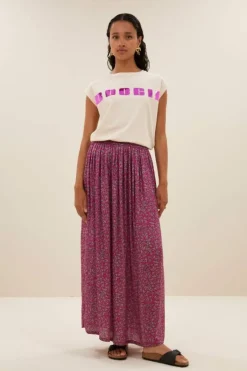 By bar Rokken*nina saree skirt | saree print