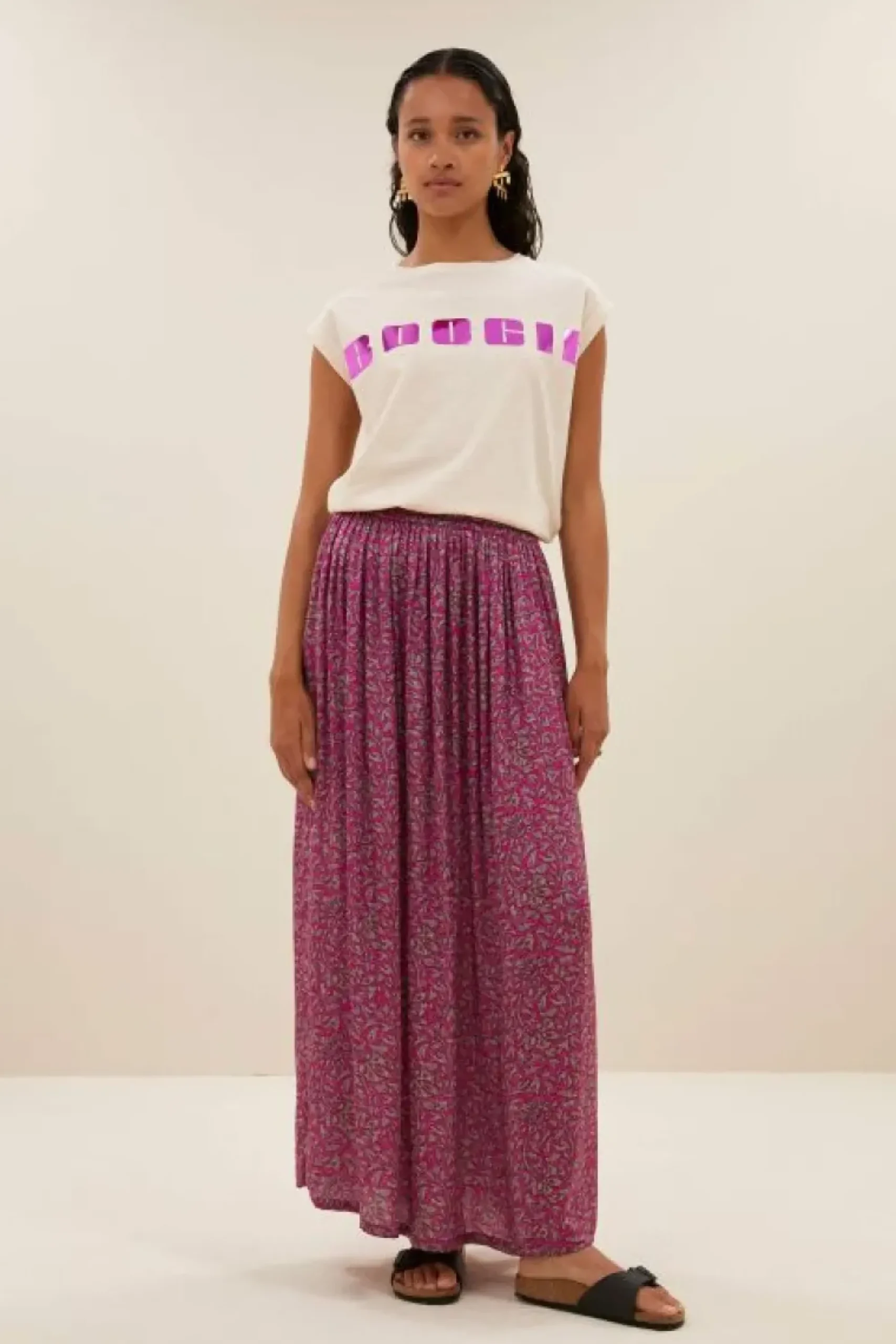 By bar Rokken*nina saree skirt | saree print