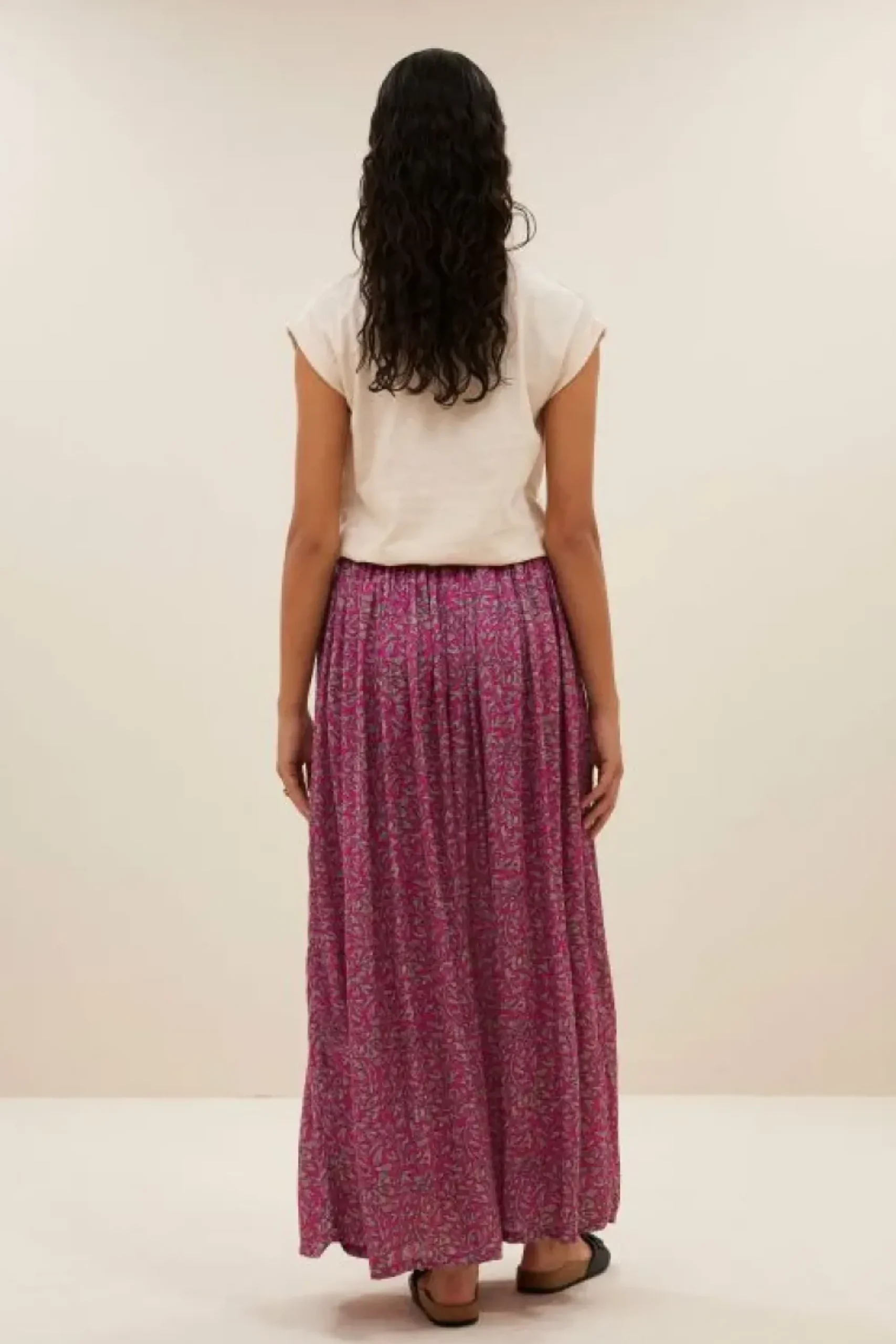 By bar Rokken*nina saree skirt | saree print