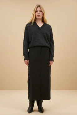 By bar Rokken*noora skirt | jet black