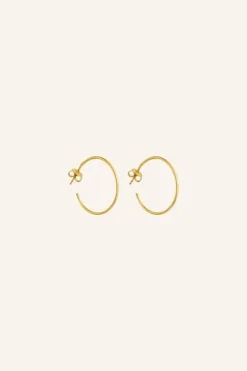 By bar Oorbellen|Sieraden*pd mat ring | gold