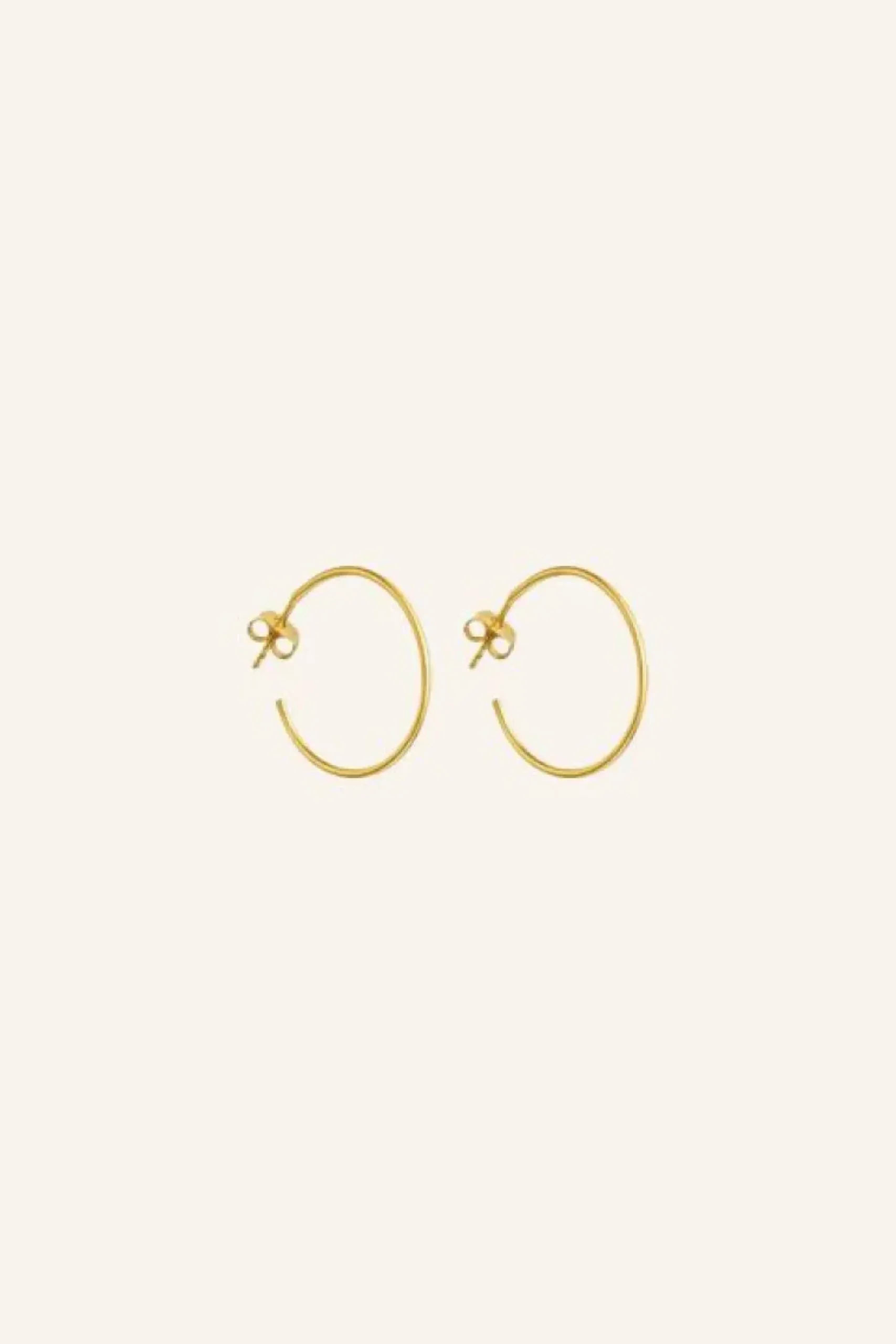 By bar Oorbellen|Sieraden*pd mat ring | gold
