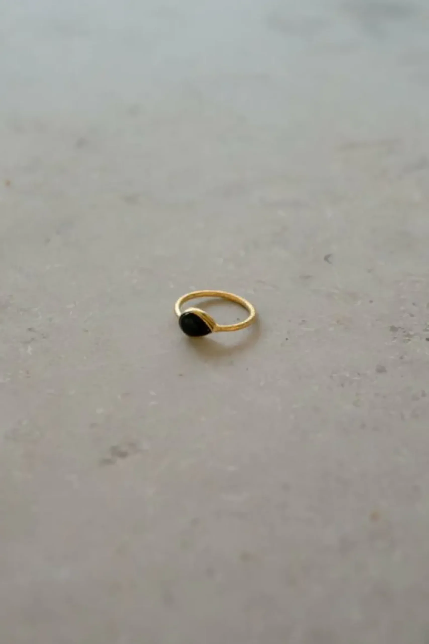 By bar Sieraden*PD MINIMAL RING | black