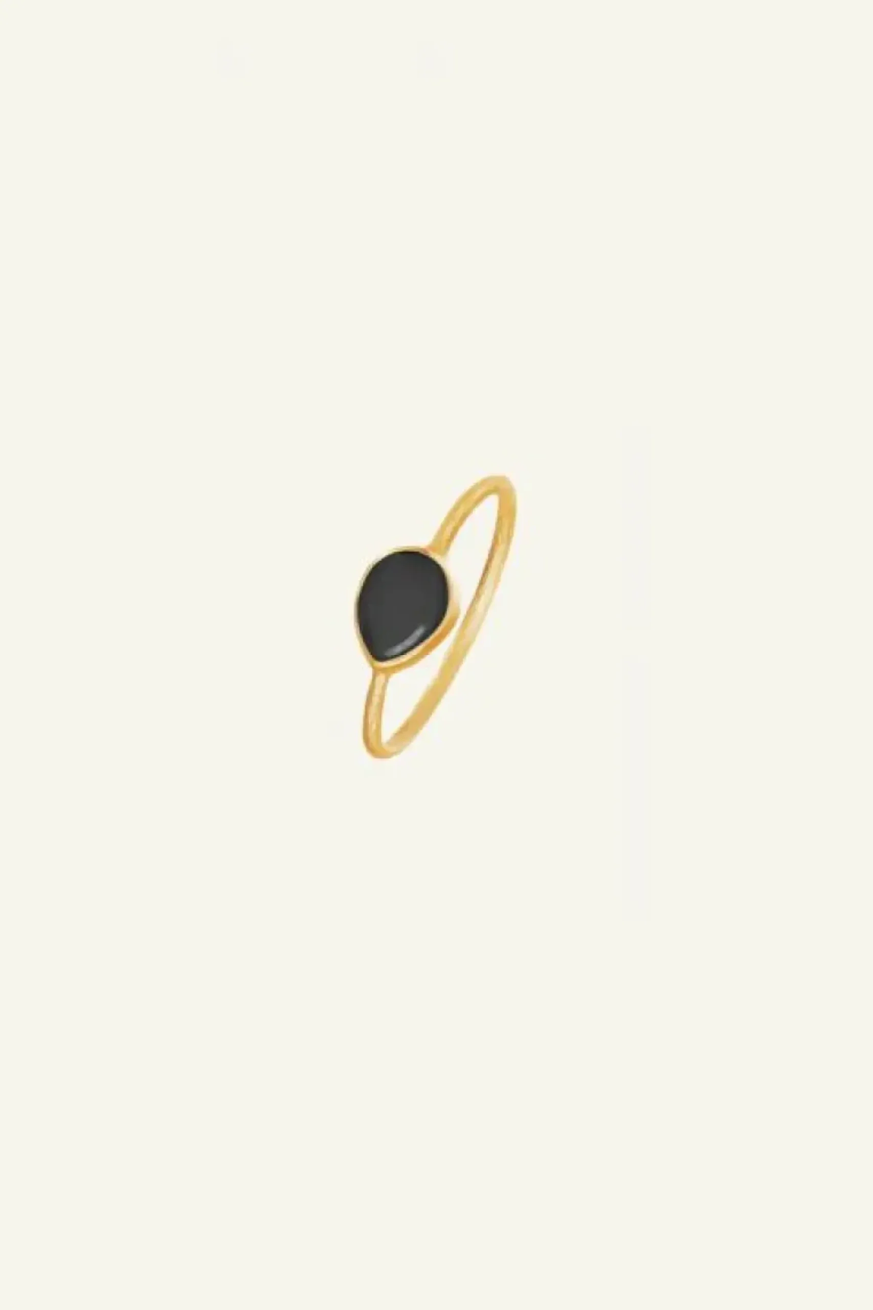 By bar Sieraden*PD MINIMAL RING | black