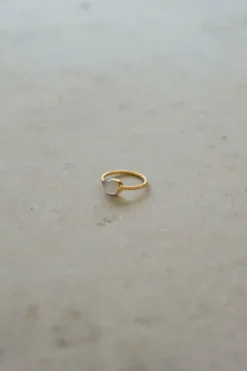 By bar Sieraden*PD MINIMAL RING | old pink