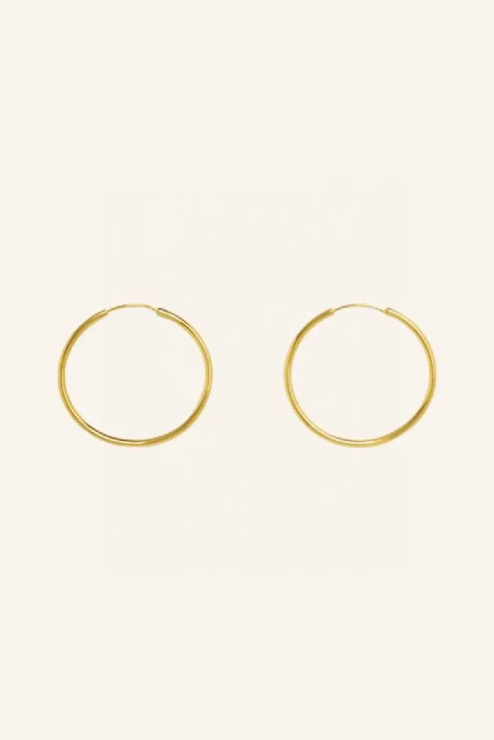 By bar Oorbellen|Sieraden*pd round earring M | gold