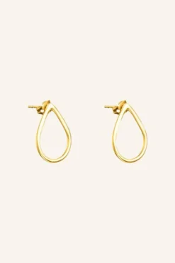 By bar Oorbellen|Sieraden*pd tear | gold