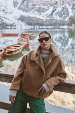 By bar Jassen*rika coat | camel