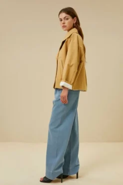 By bar Jassen*rika cotton coat | peanut