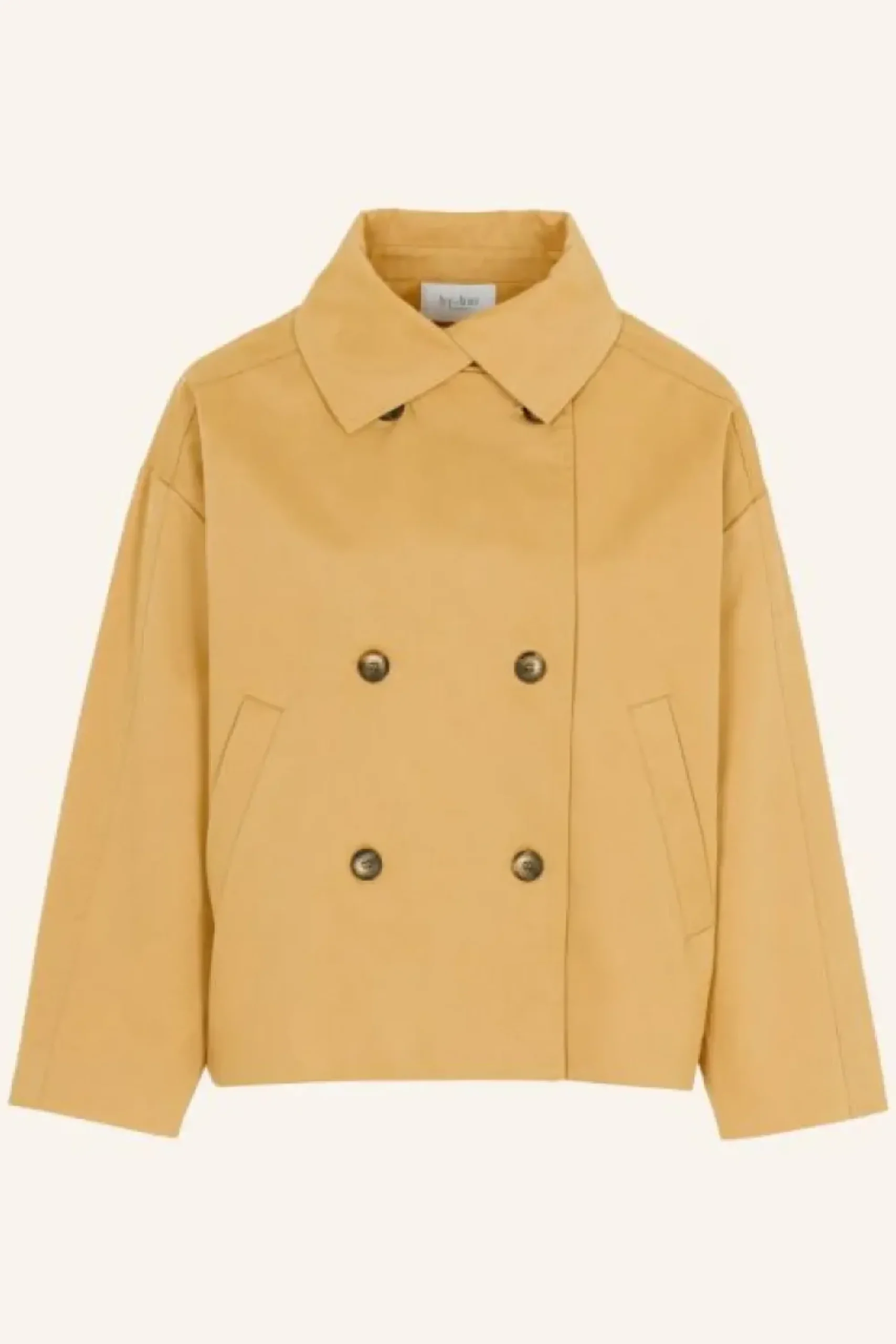 By bar Jassen*rika cotton coat | peanut