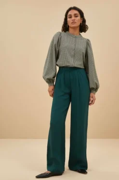 By bar Blouses*rikki small check blouse | small check