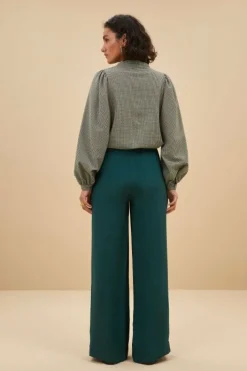 By bar Blouses*rikki small check blouse | small check