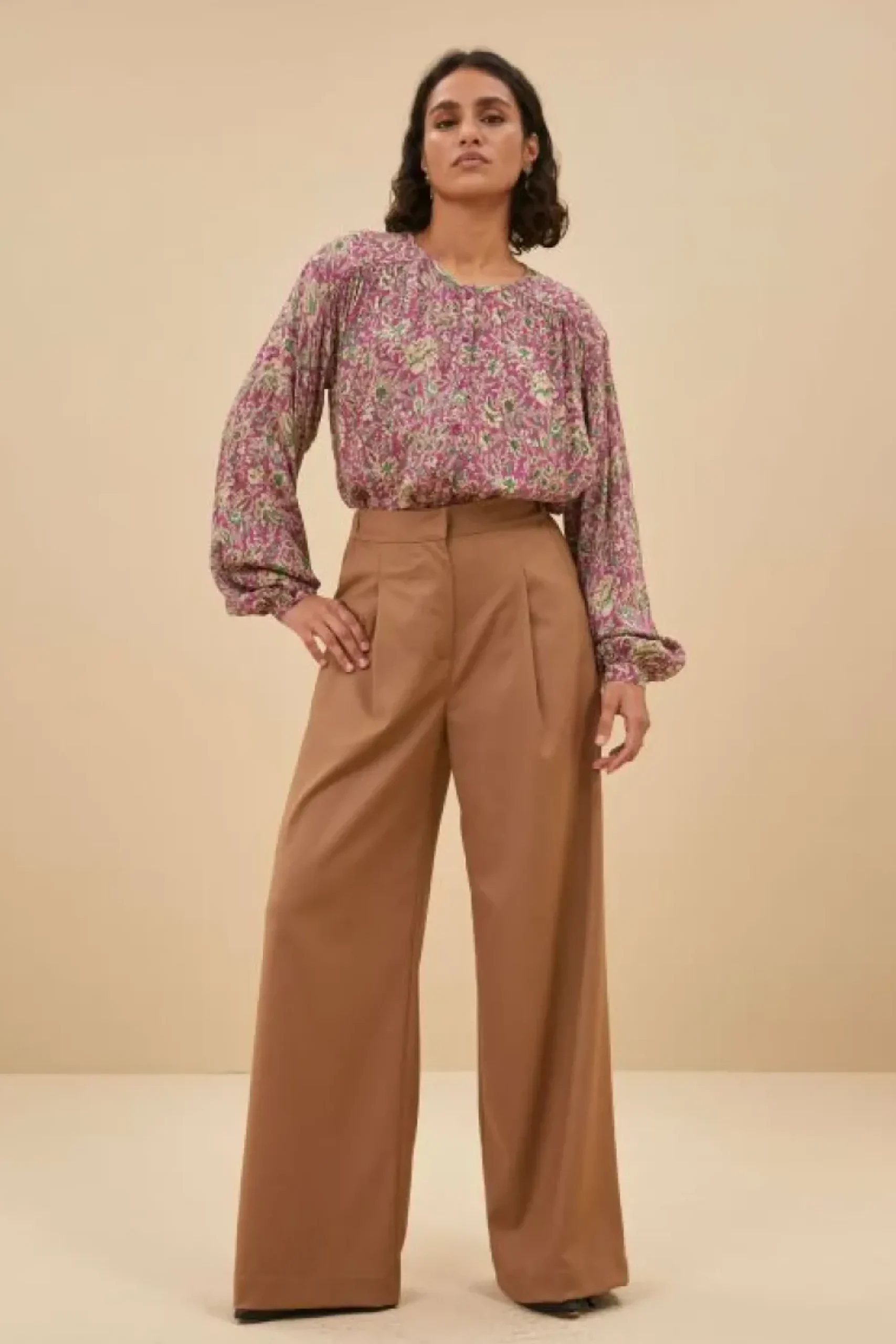 By bar Blouses*saar bouquet blouse | bouquet print