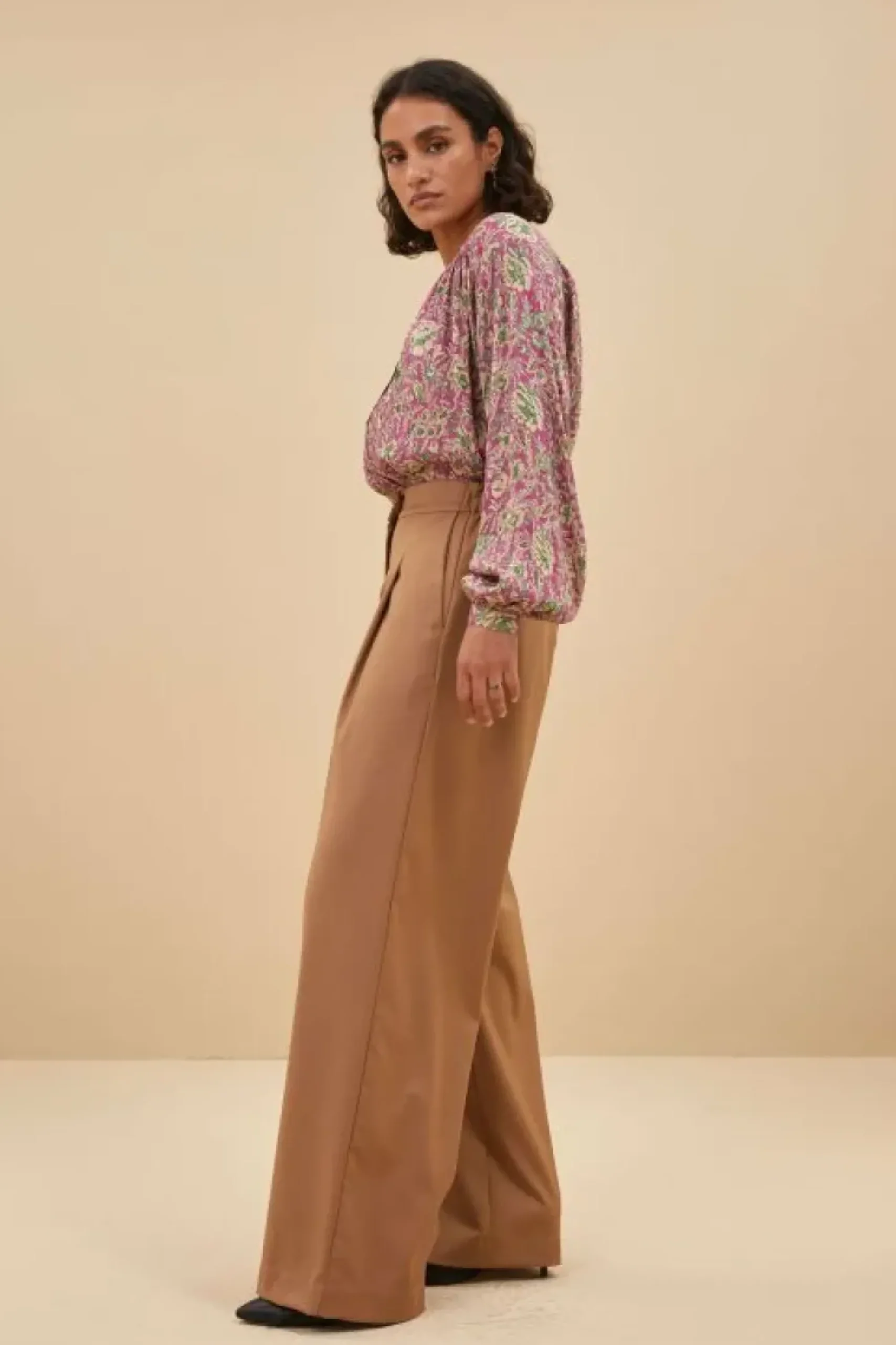 By bar Blouses*saar bouquet blouse | bouquet print