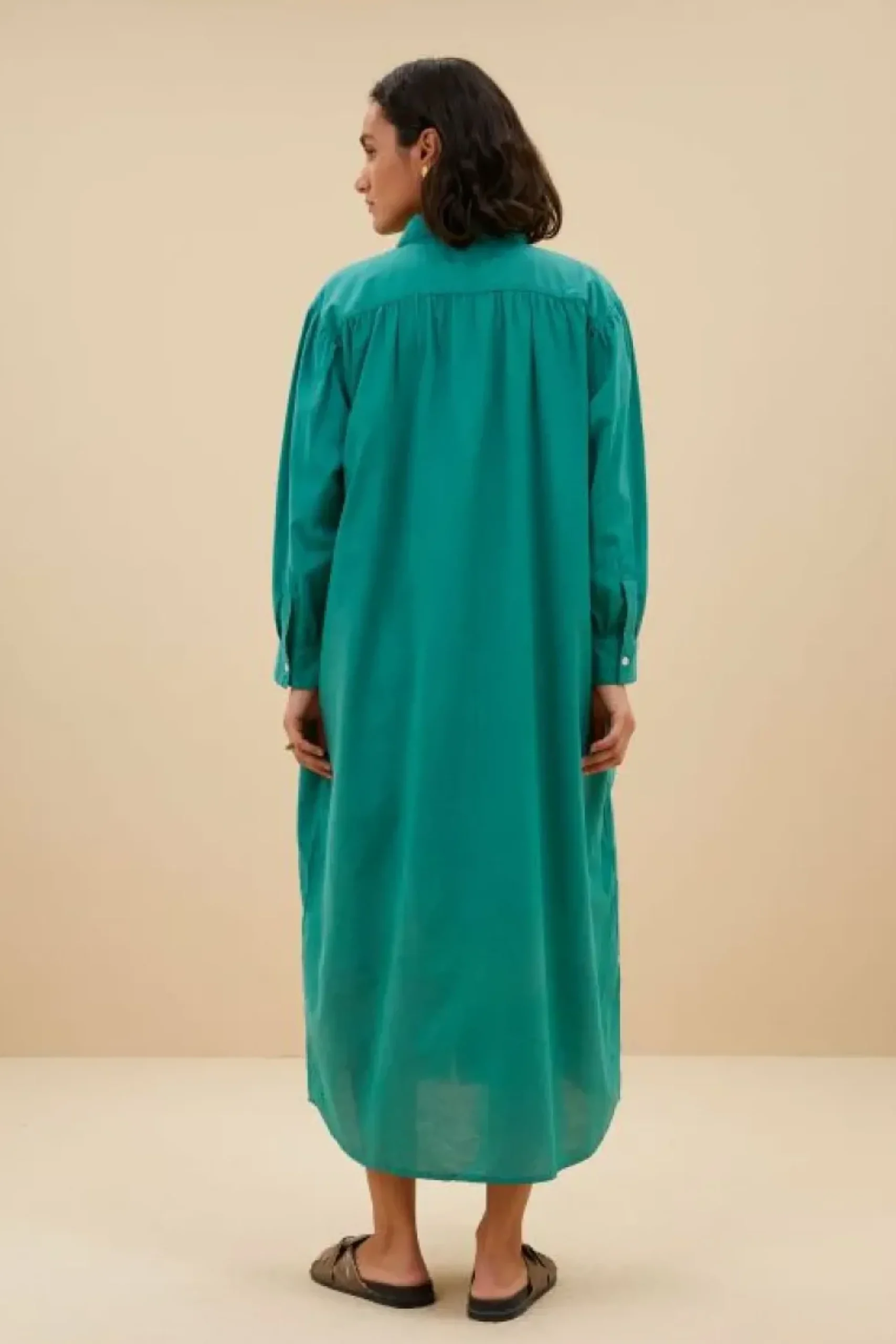 By bar Jurken*shirt dress | spring green