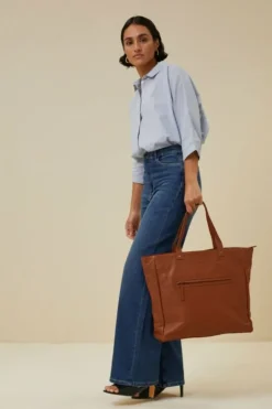 By bar Tassen*shopper bag | cognac