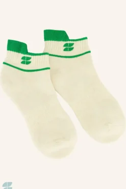 By bar Sokken*short logo socks | spring green