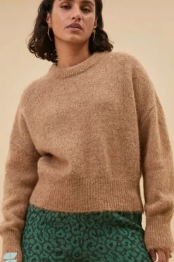 By bar Truien*sonny natural pullover | camel