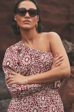 By bar Blouses*stella sunflower blouse | sunflower print