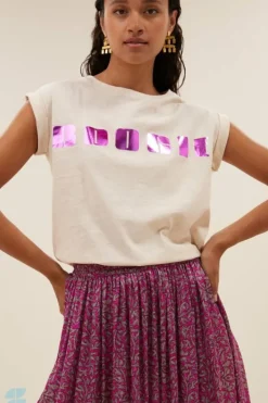 By bar Tops & Shirts*thelma boogie top | oyster melee