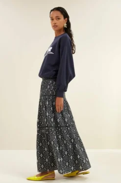 By bar Rokken*xena midnight ikat skirt | midnight ikat