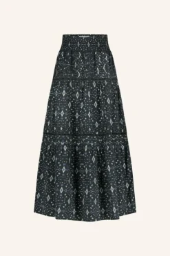 By bar Rokken*xena midnight ikat skirt | midnight ikat